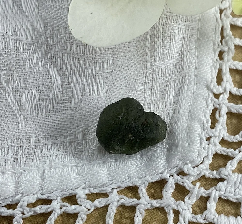 Moldavite £21 x 1 Tucson1.JPG