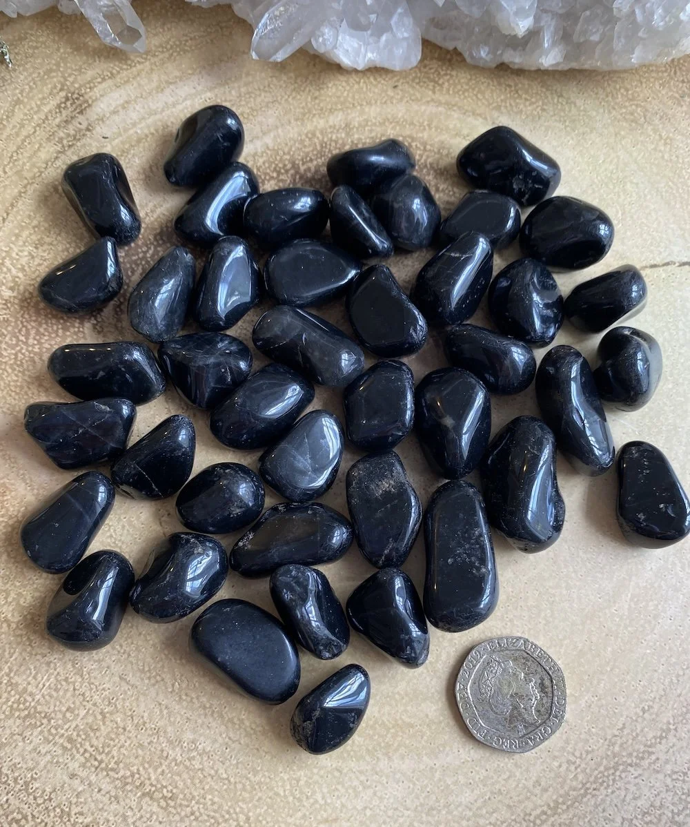 Black Agate Tumblestones