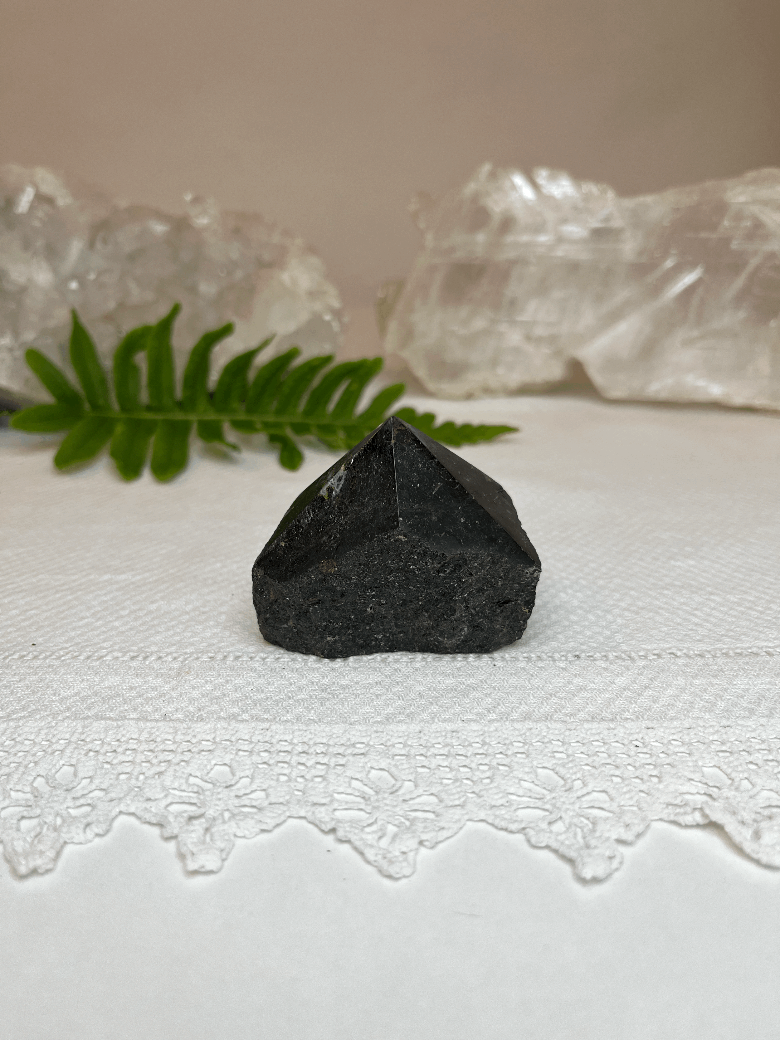 Black Tourmaline standing point 4