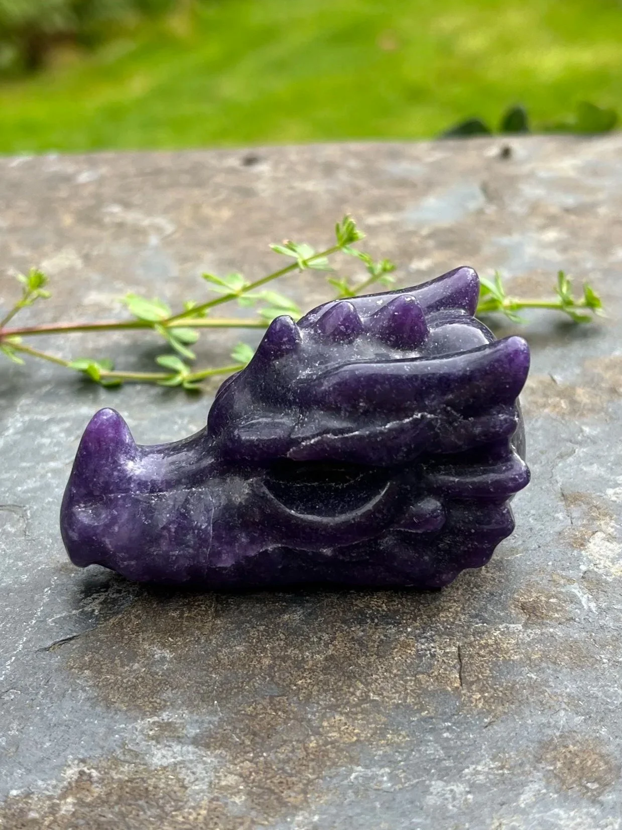 Lepidolite Dragon 1