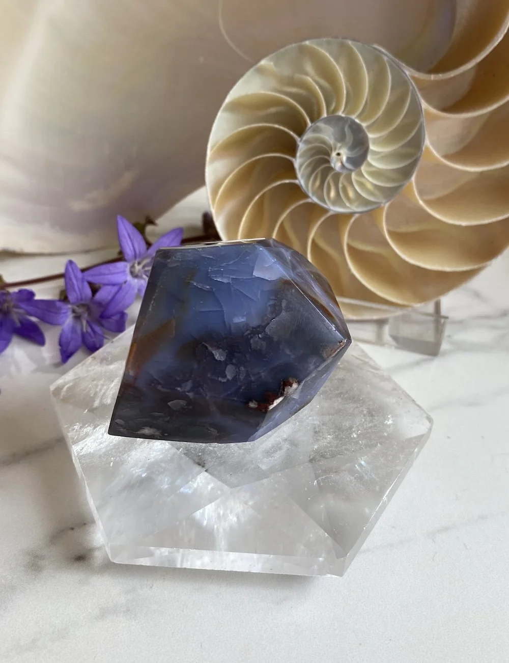 Blue Quartz Shape 1 £213.JPG