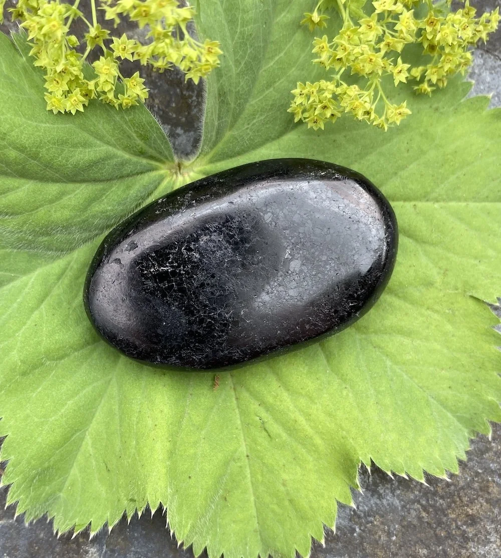 Black Tourmaline Pebble 15
