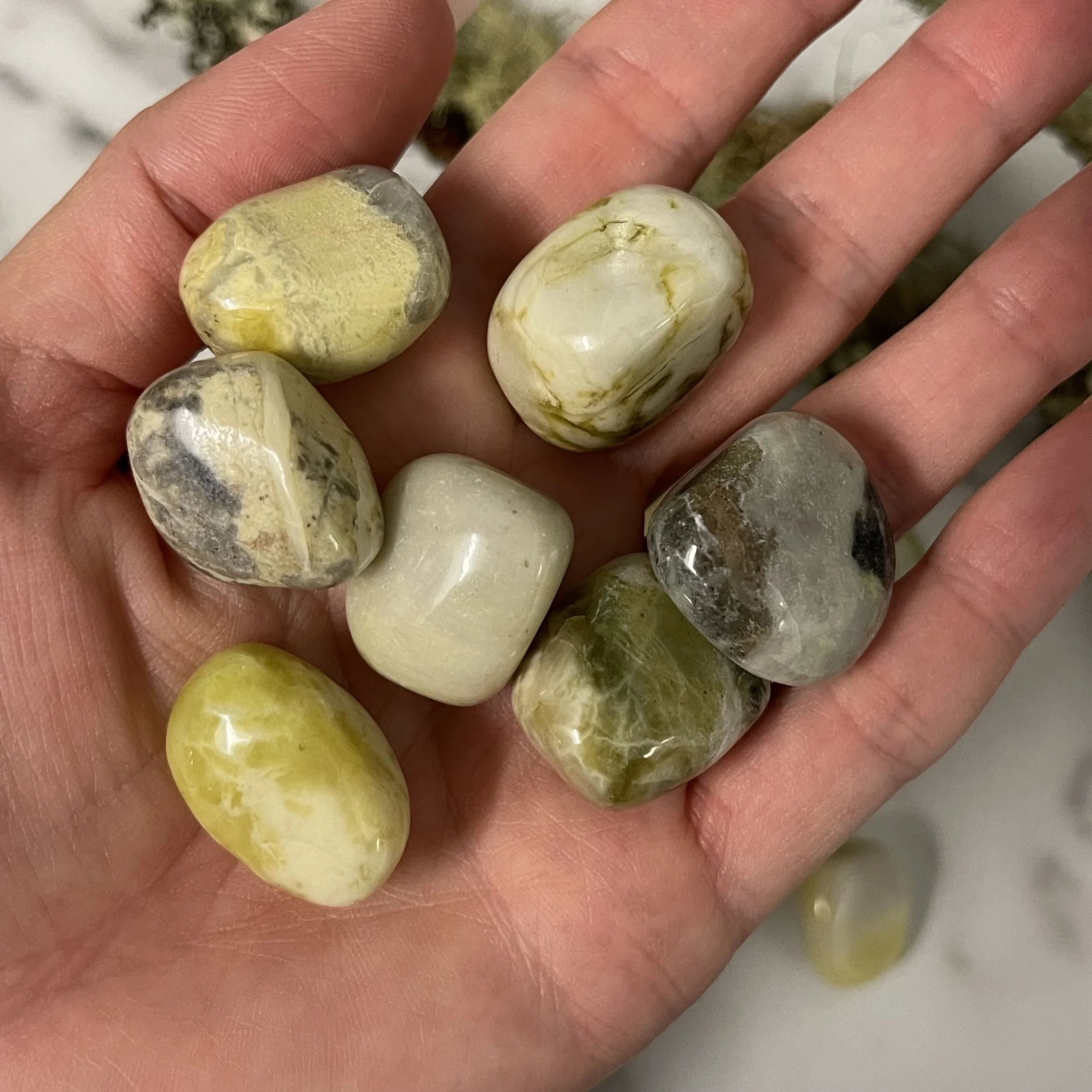 Serpentine Tumblestones