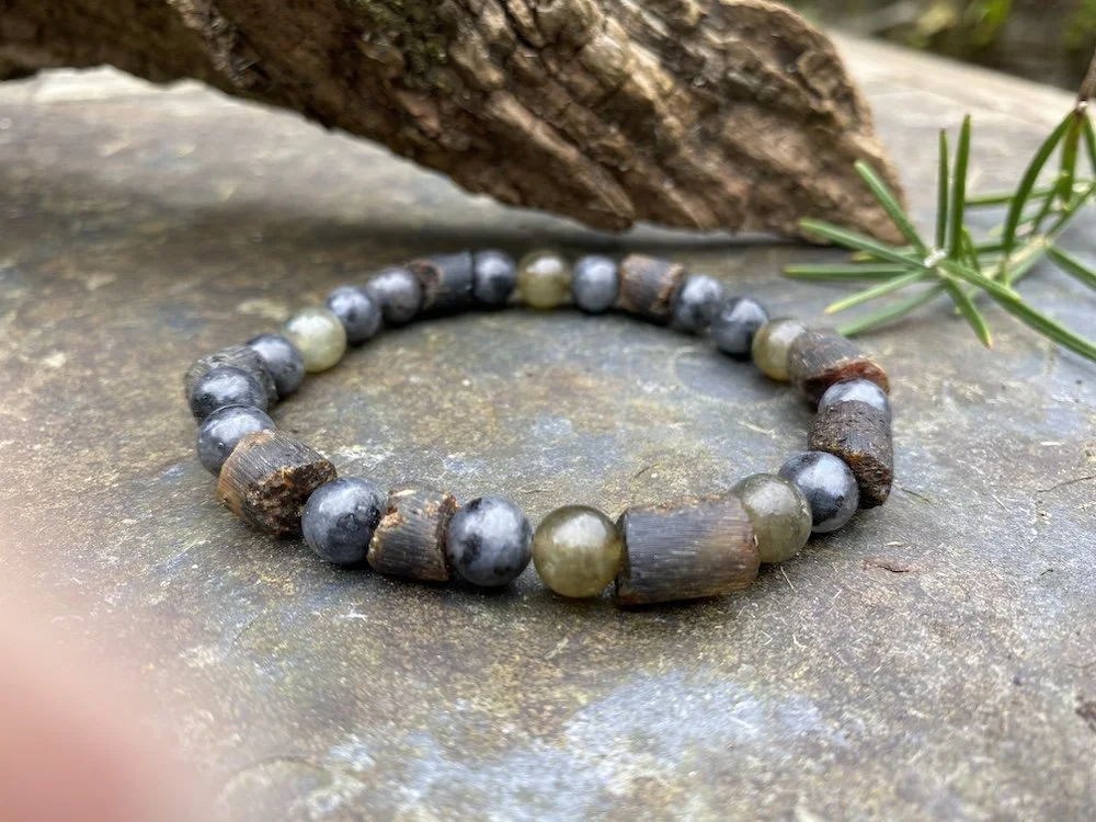 2025 men's Bracelet Amber labradorite Larvikire1.JPG