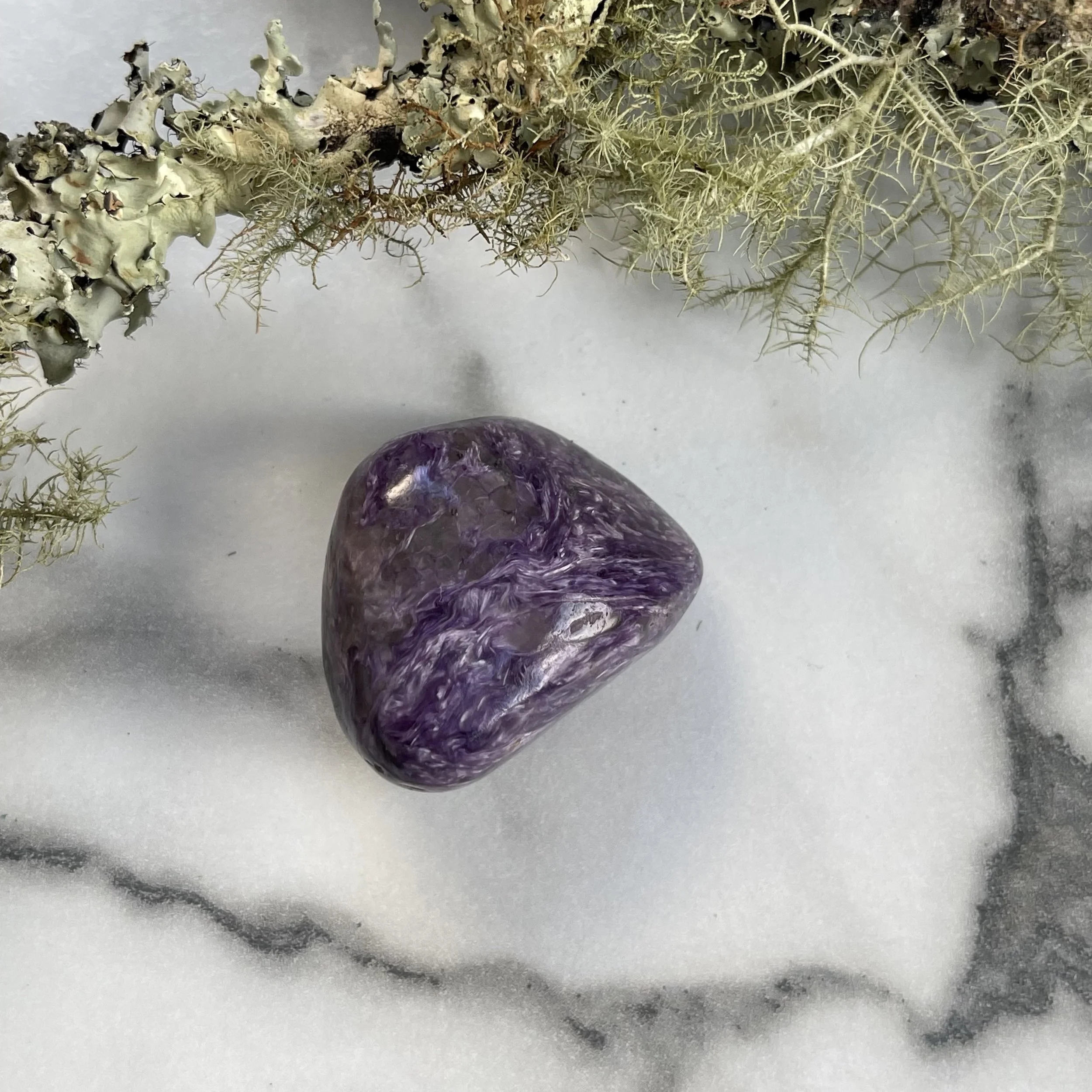 Large Charoite Pebble 3