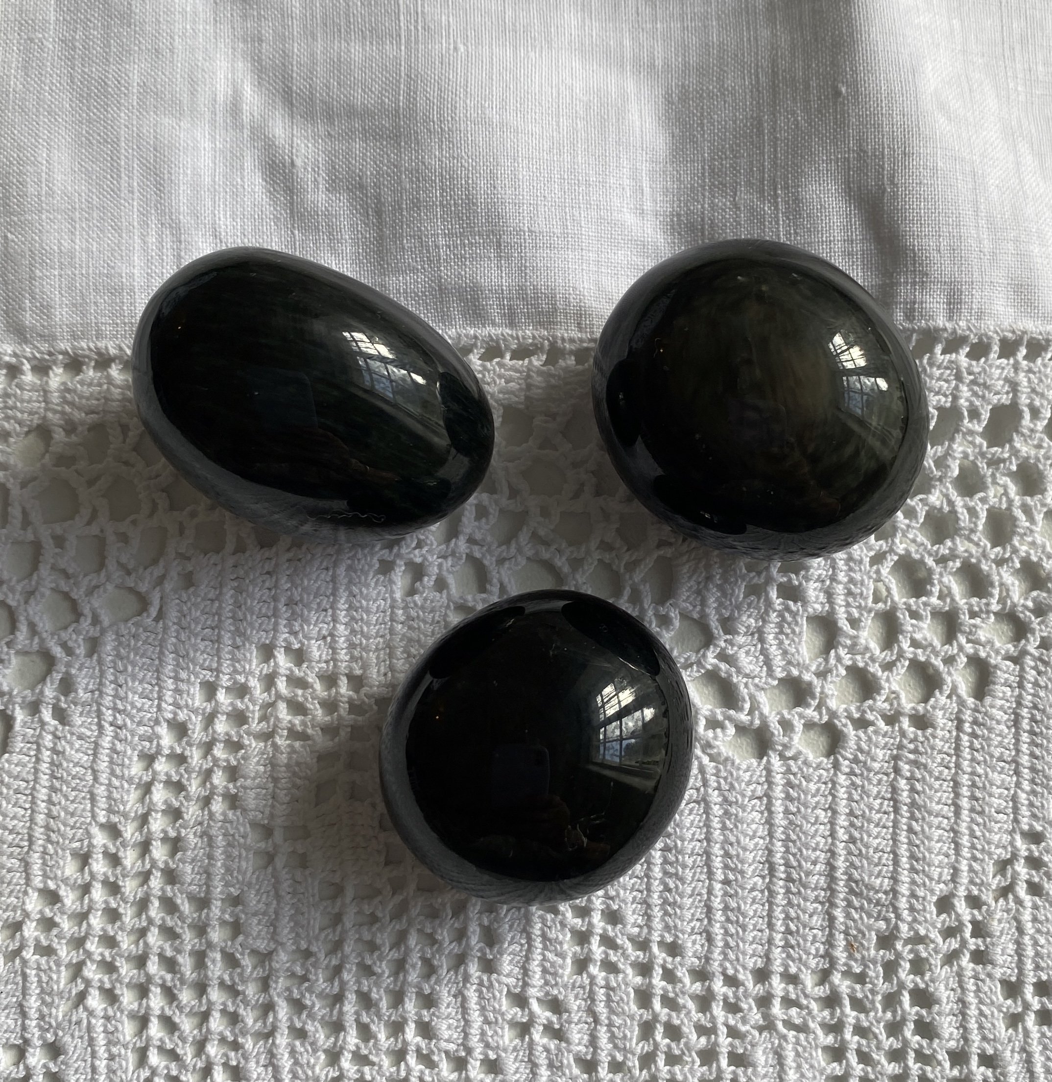 Rainbow Obsidian Pebble