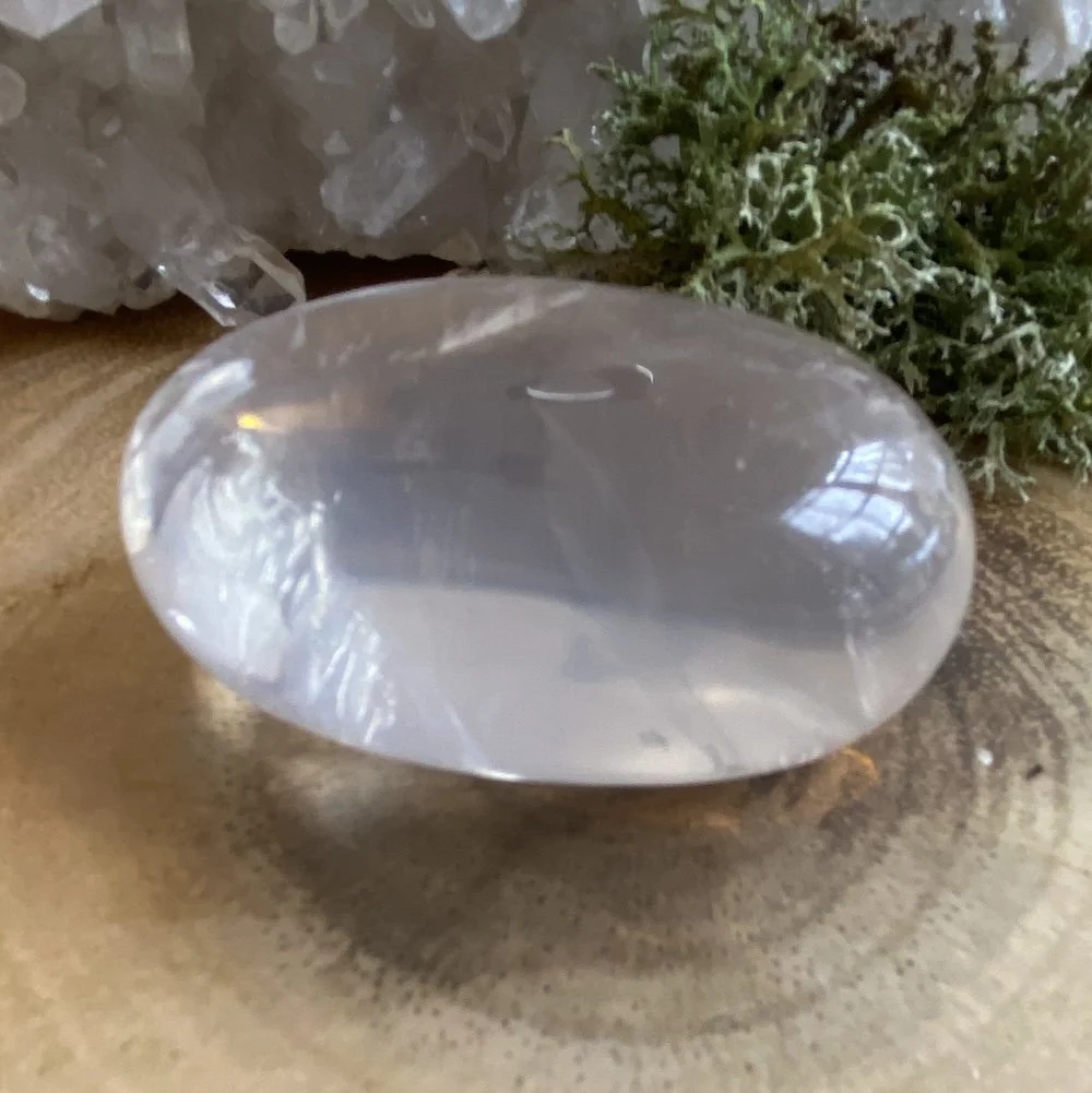Moon Quartz/Girasol Quartz Pebble 1