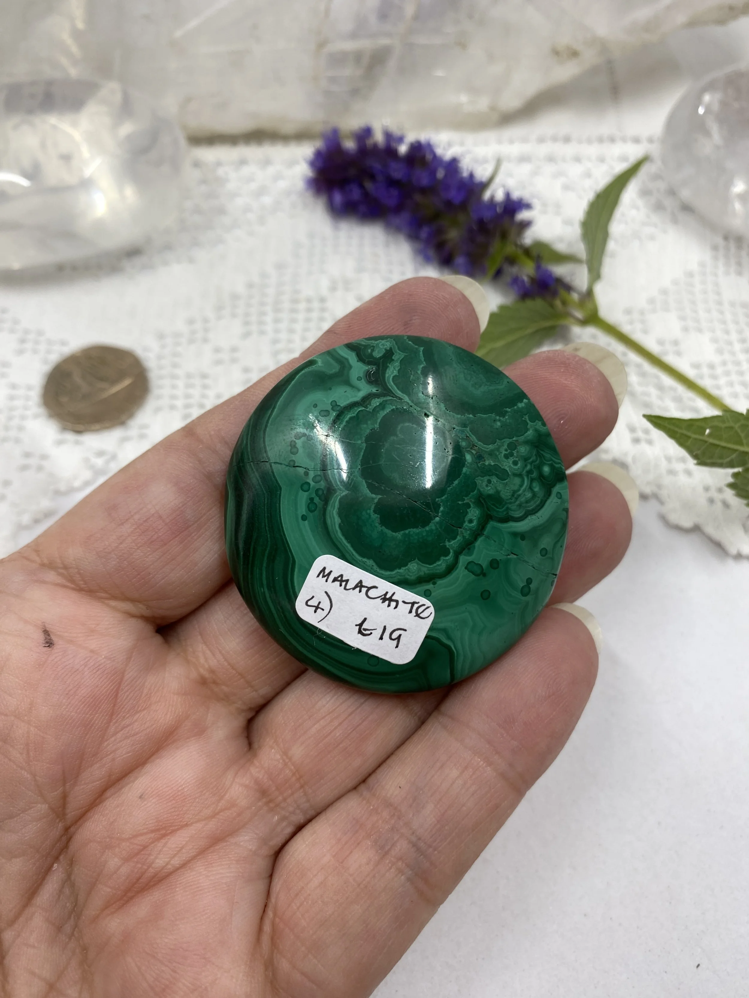 Mlachite disc 4 £194.JPG