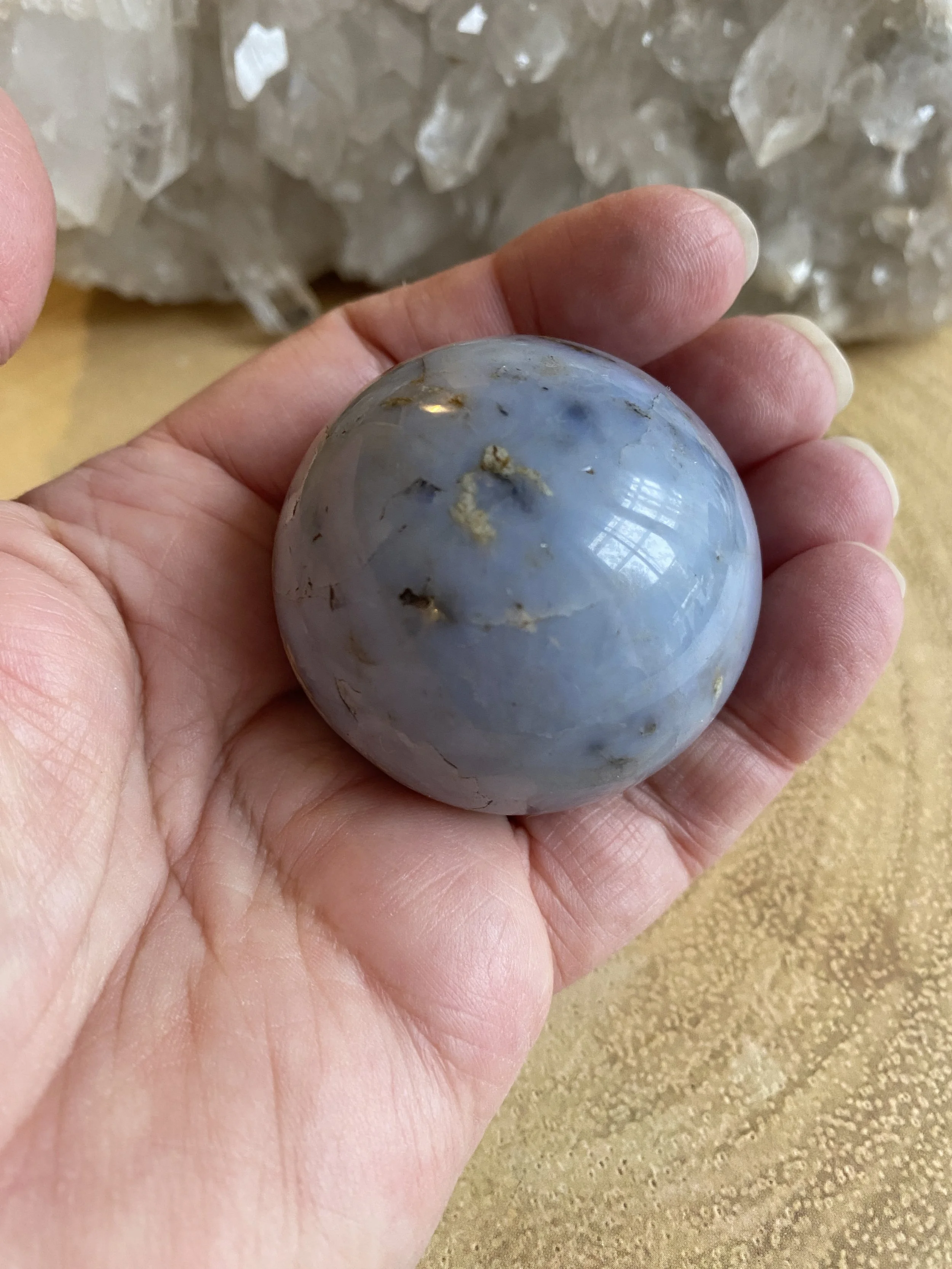 Query Blue Opal spheres7.JPG