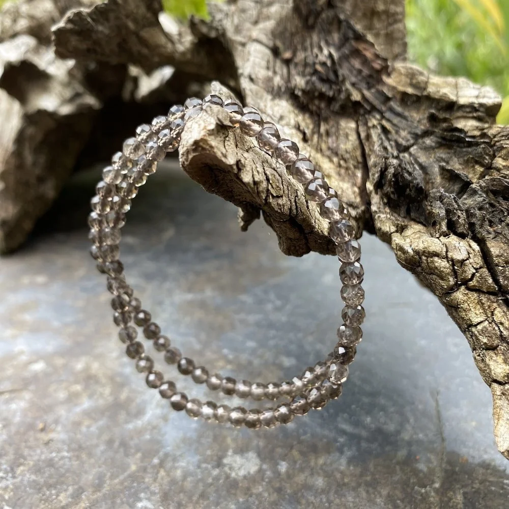 Smoky Quartz 3-4mm facet bracelet £13.jpg