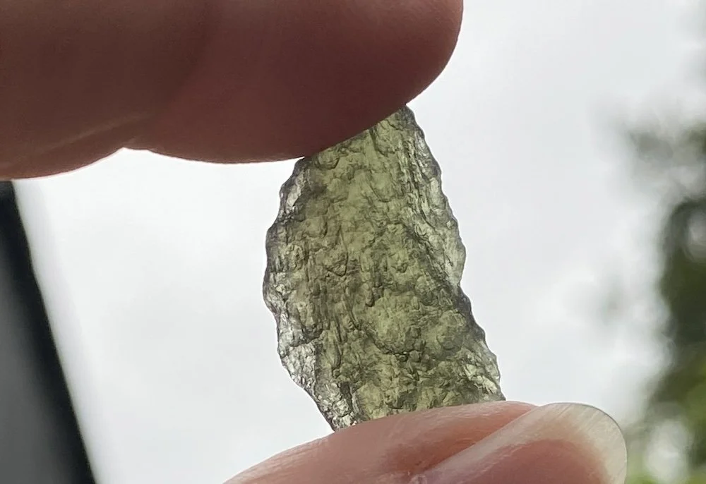 Moldavite £60 x 1 Tucson3.JPG