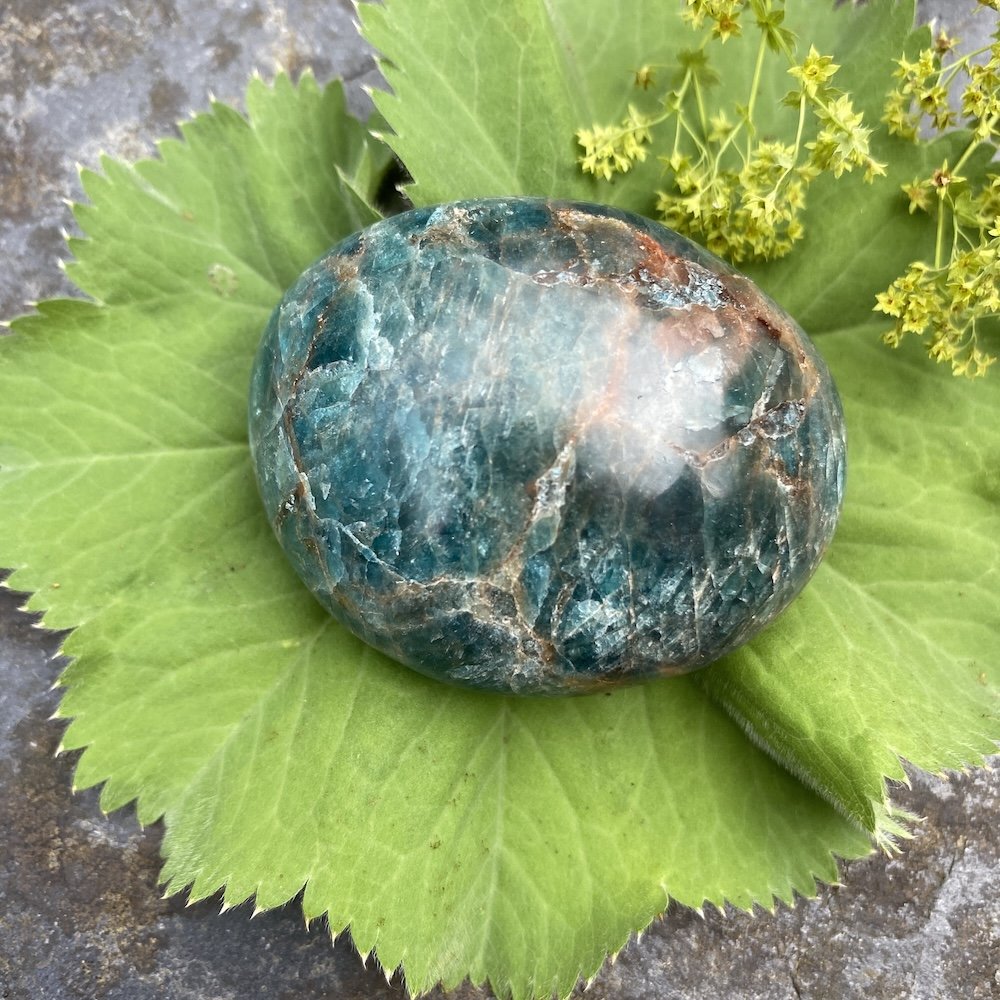 Blue Apatite Pebble 7