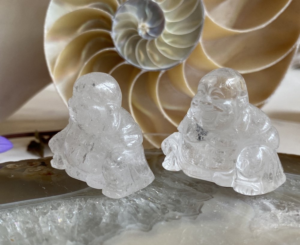 Quartz Buddhas