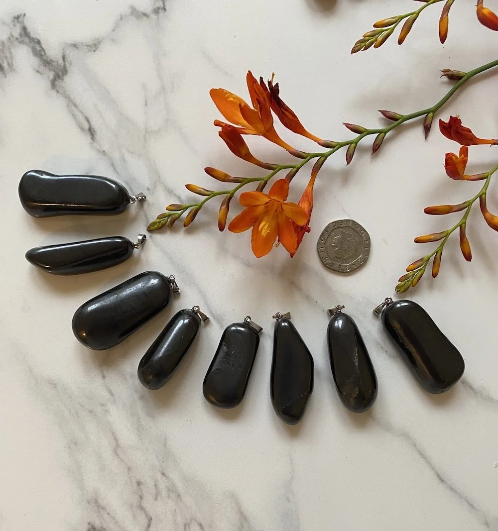 Shungite pendants2.JPG