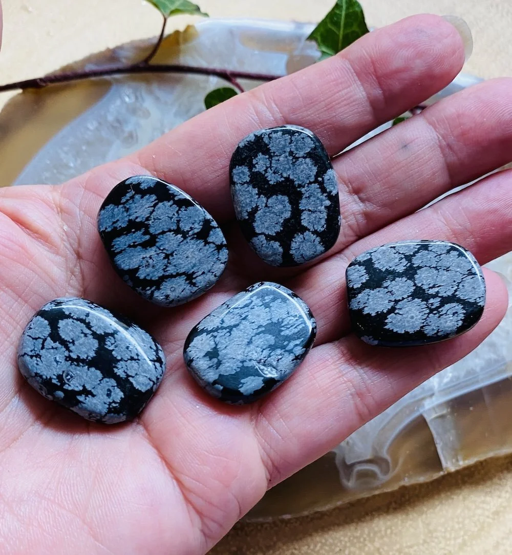 Snowflake Obsidian Worry Stones2.JPG