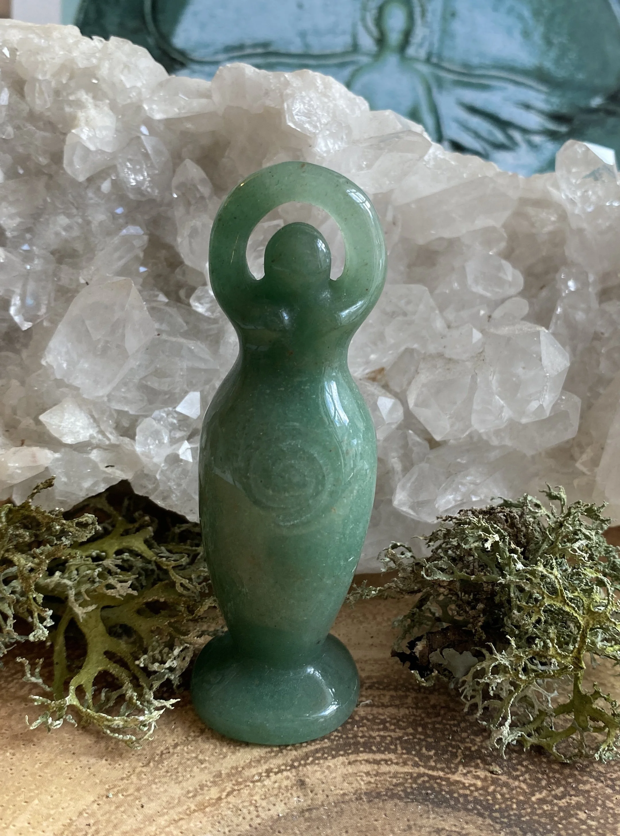 Green Aventurine Goddess