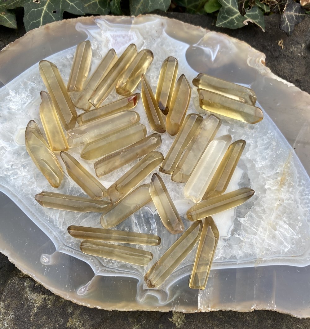 Natural Citrine small polished pieces