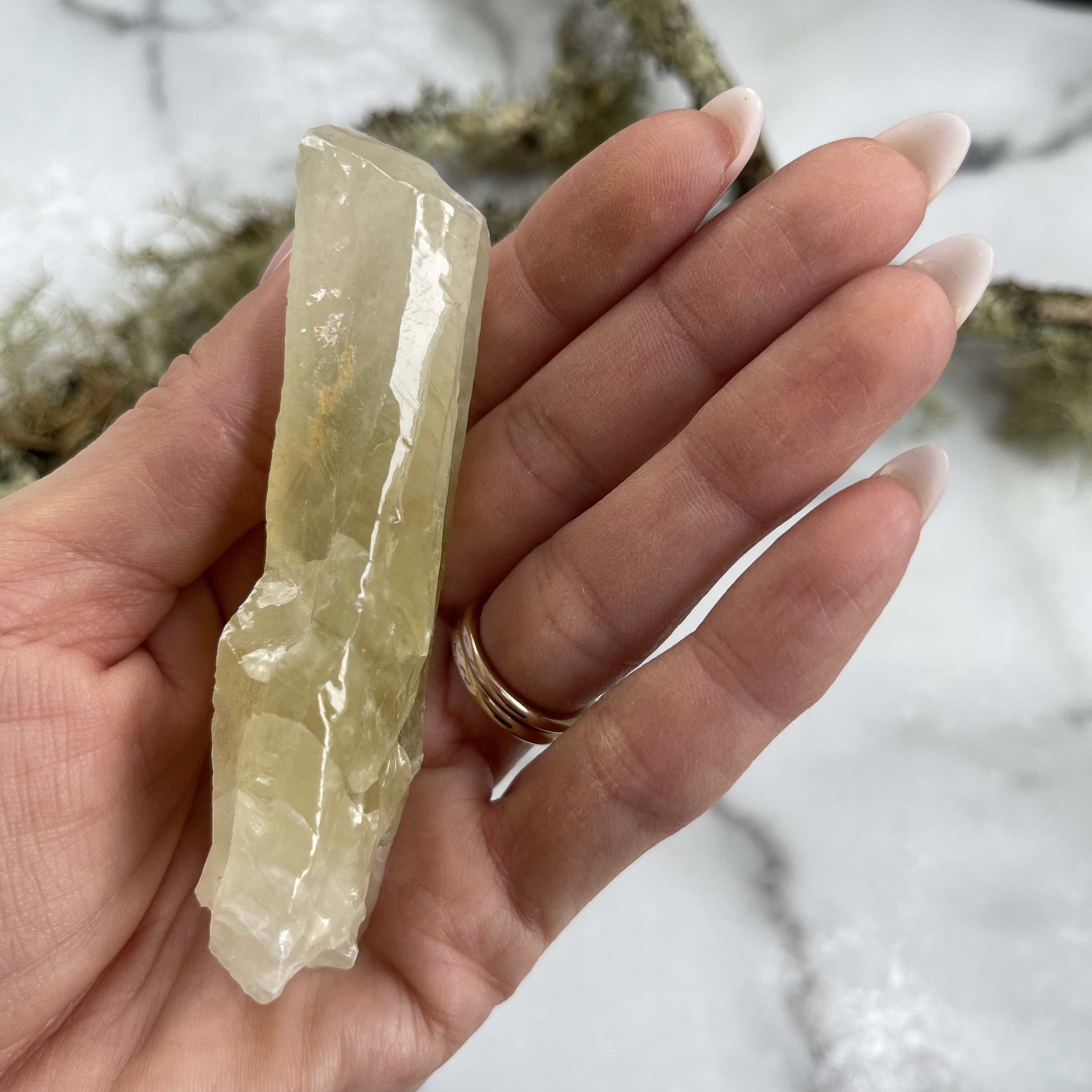 Green Calcite Raw 7