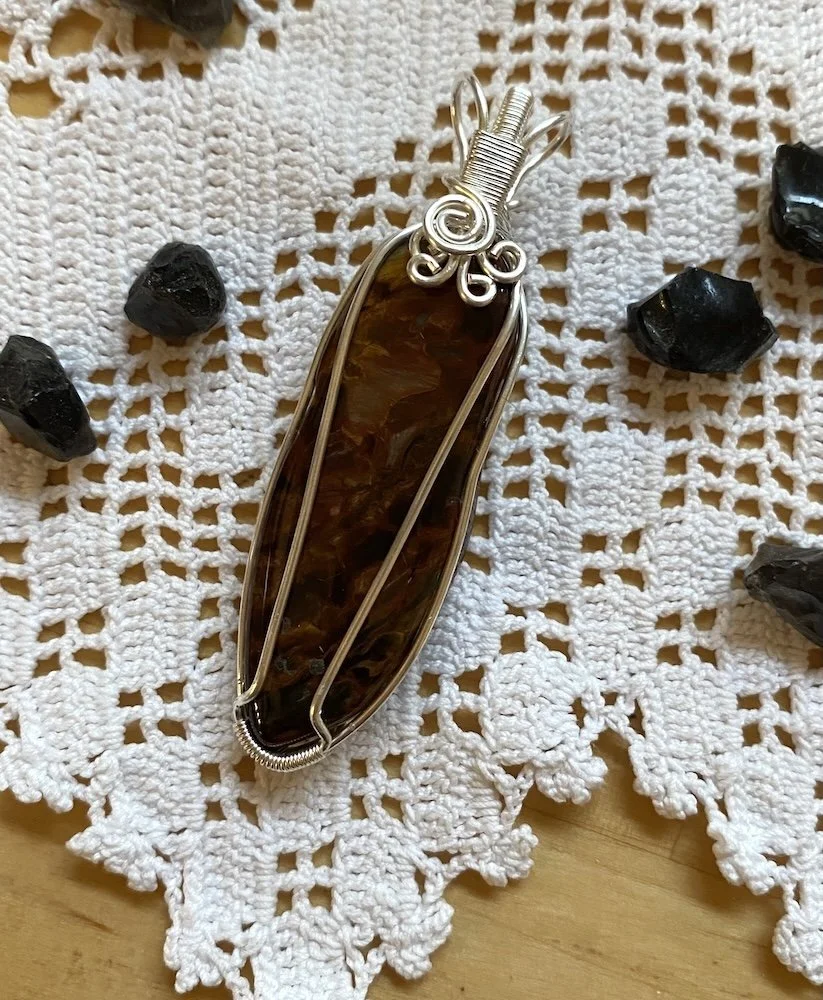 Pietersite Pendant 1