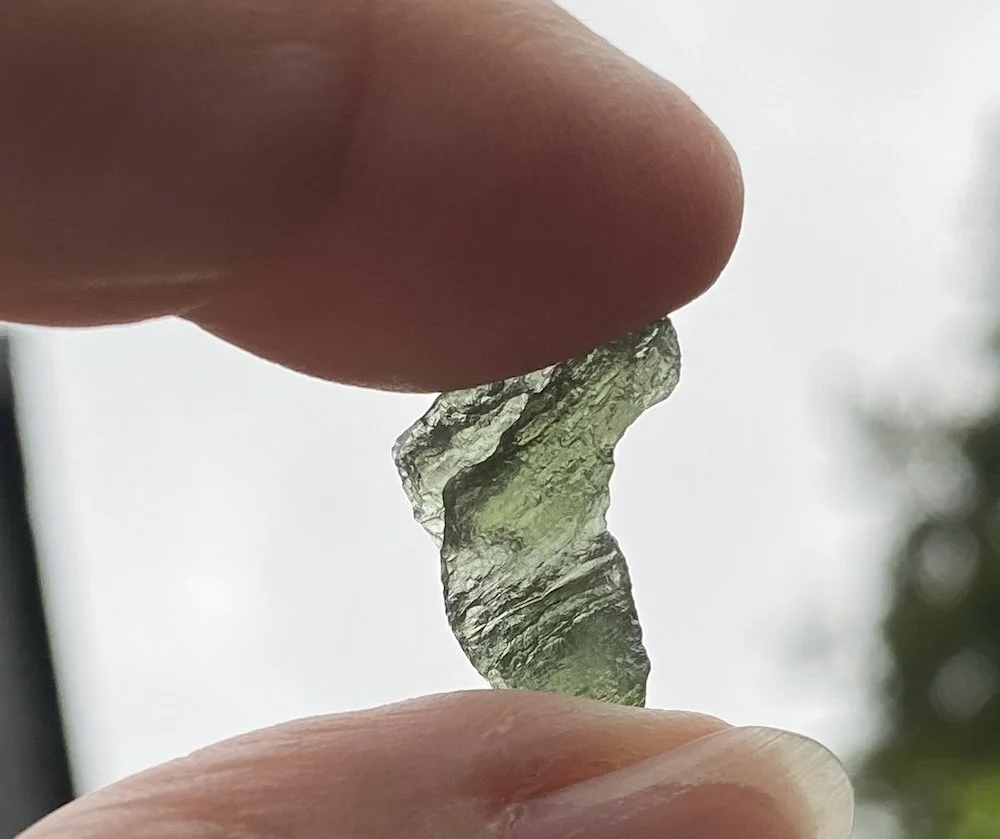 Moldavite £23 x 1 Tucson3.JPG