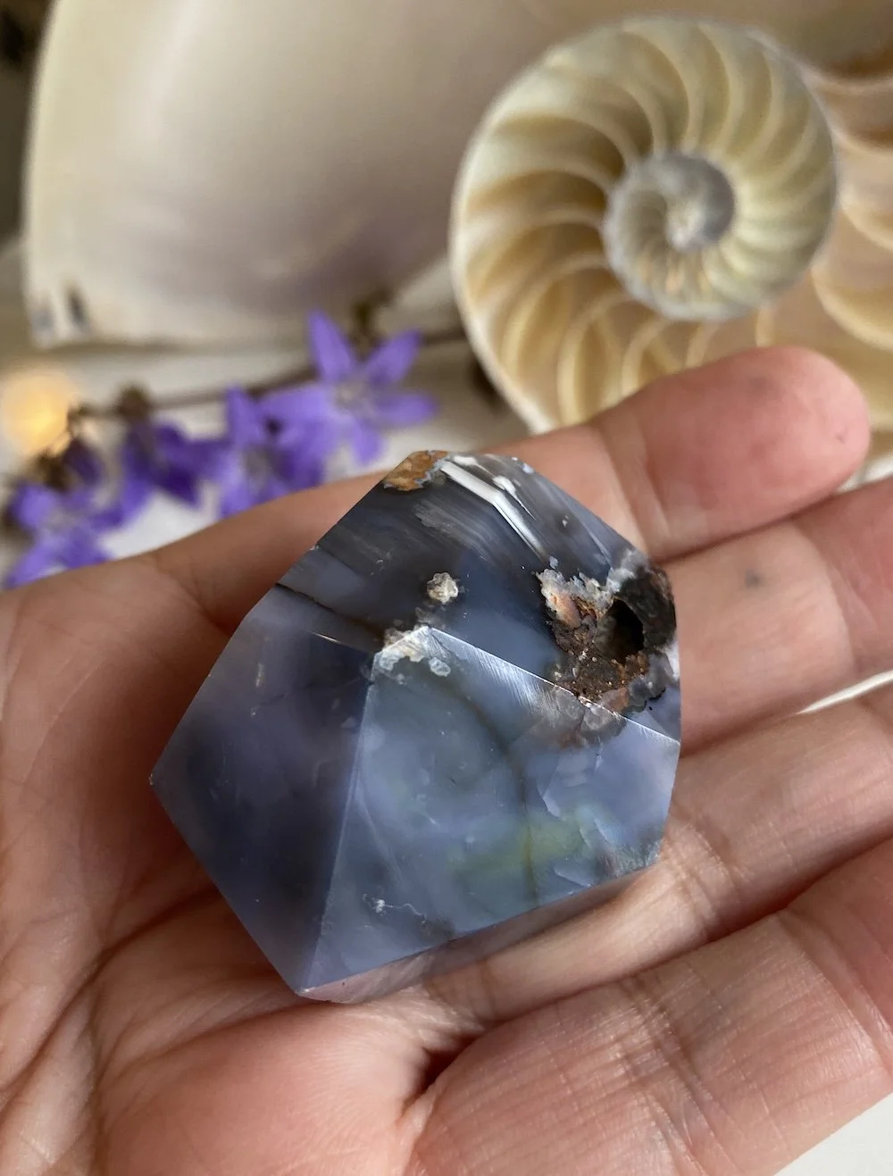 Blue Quartz Shape 6 £123.JPG