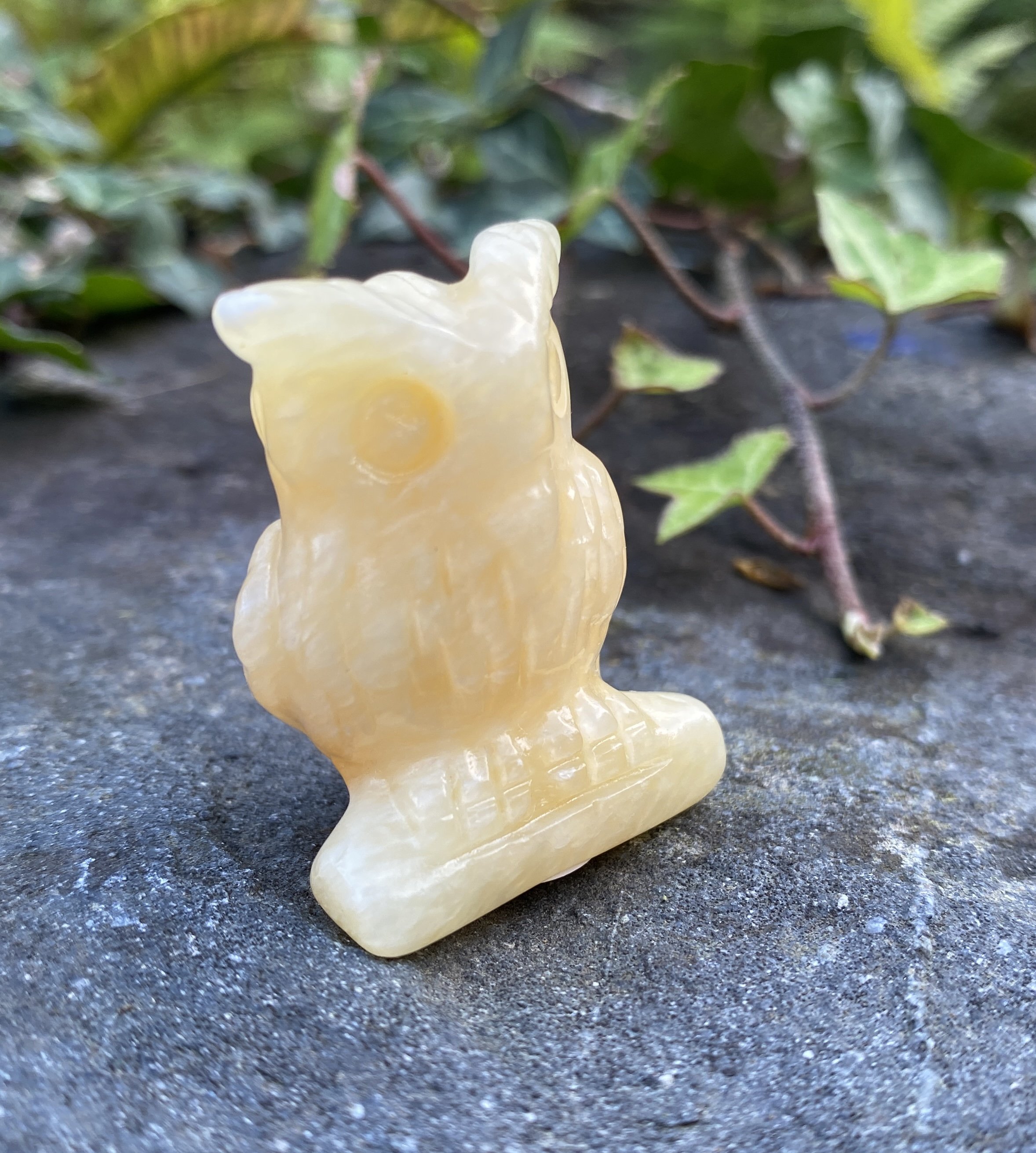 ZZ Orange Calcite Owl3.JPG