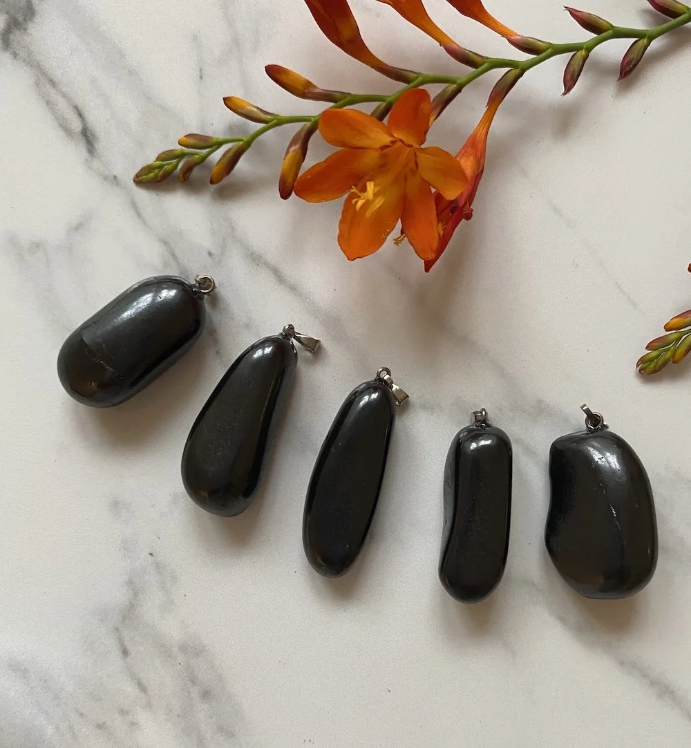 Shungite pendants3.JPG