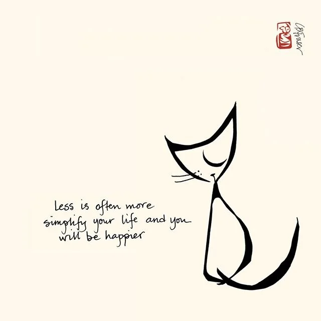 Let simplicity spark joy for you -

#Haiku #Cats #Collage #Simplicity #CatArt #Simple #LessIsMore #Happiness #Gratitude #Joy #Simplify #minimalism #Cat #Companion #StaySane