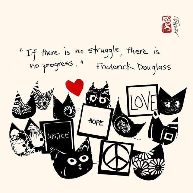 Simple truths... #FrederickDouglass #Quotations #Love #Hope #Justice #Peace #Quotes #Struggle #Progress #Protest
