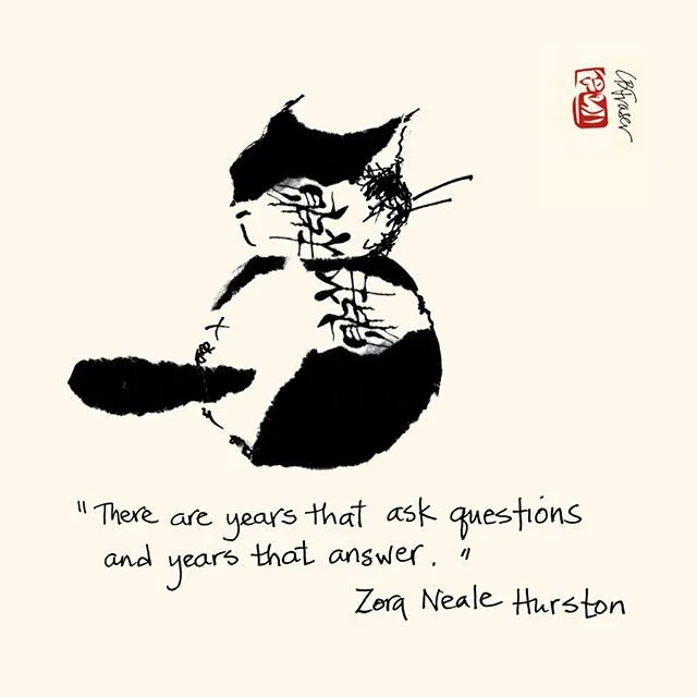 #ZoraNealeHurston #Author #ColumbiaUniversity #Quotations #Cat #Collage #Art #Quotes #Years #Questions #Reflection #Writer