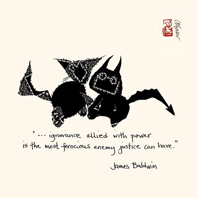 #JamesBaldwin #Quotations #June #Ally #Justice #Ferocious #Quote #CatArt #Cats #Friends #Allies #Quotes #CollageArt
