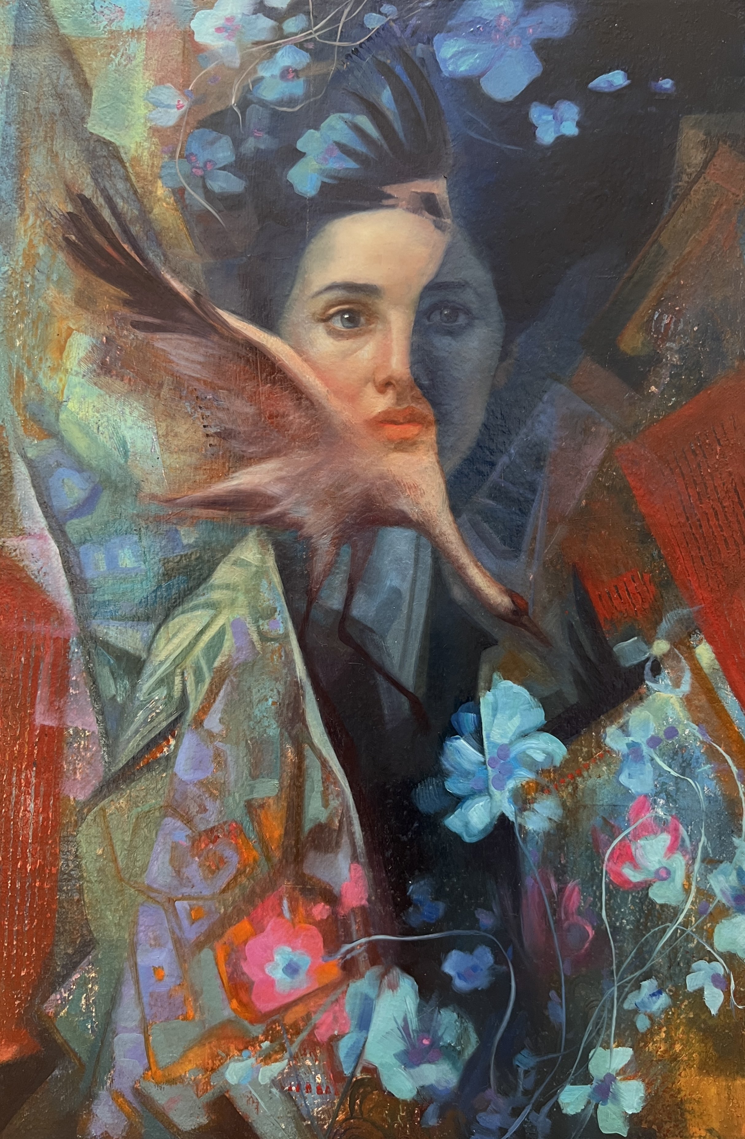   Daydreaming    Oil on linen, 12x18”   $1,400 