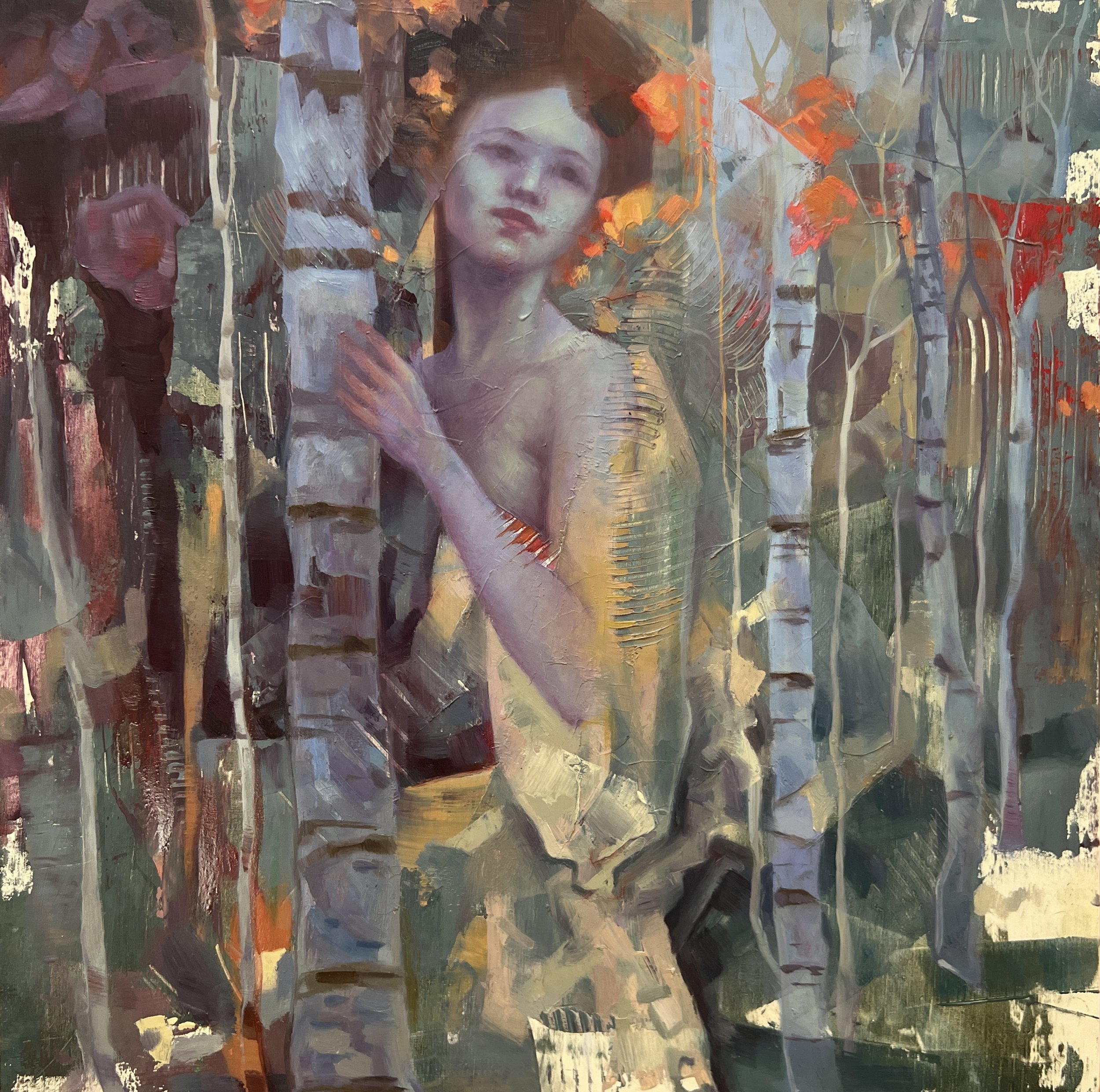   Hope Awaits   Oil on wood, 12x12”  $1,250   