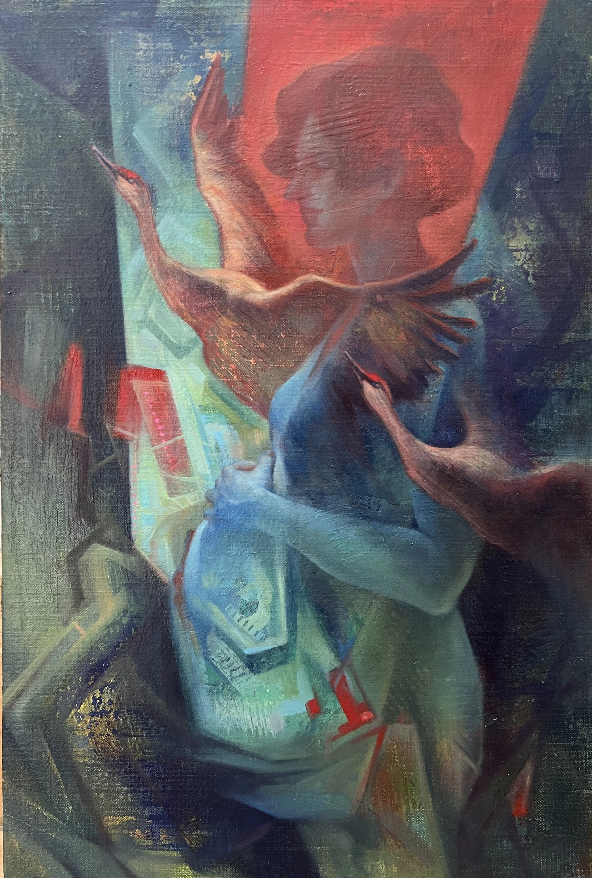   Expectations   Oil on linen, 12x18”  $1,400 