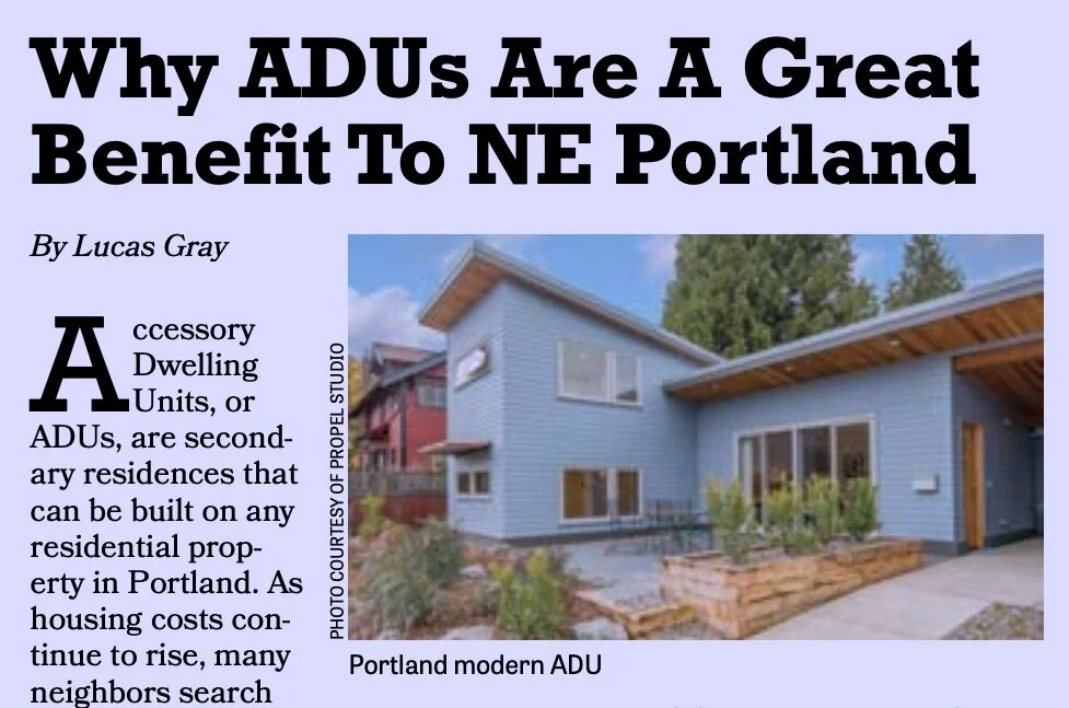 Op-Ed: Why ADUs Are A Great Benefit To NE Portland