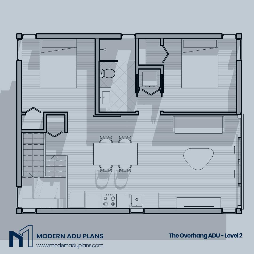 The best part about a pre-designed ADU is you can see the floor plans before you begin your project. Plus you can work with our expert ADU designers to tweak the plans to meet your needs. 

Here are a few of our ADU plans to give you a sneak peak. Th