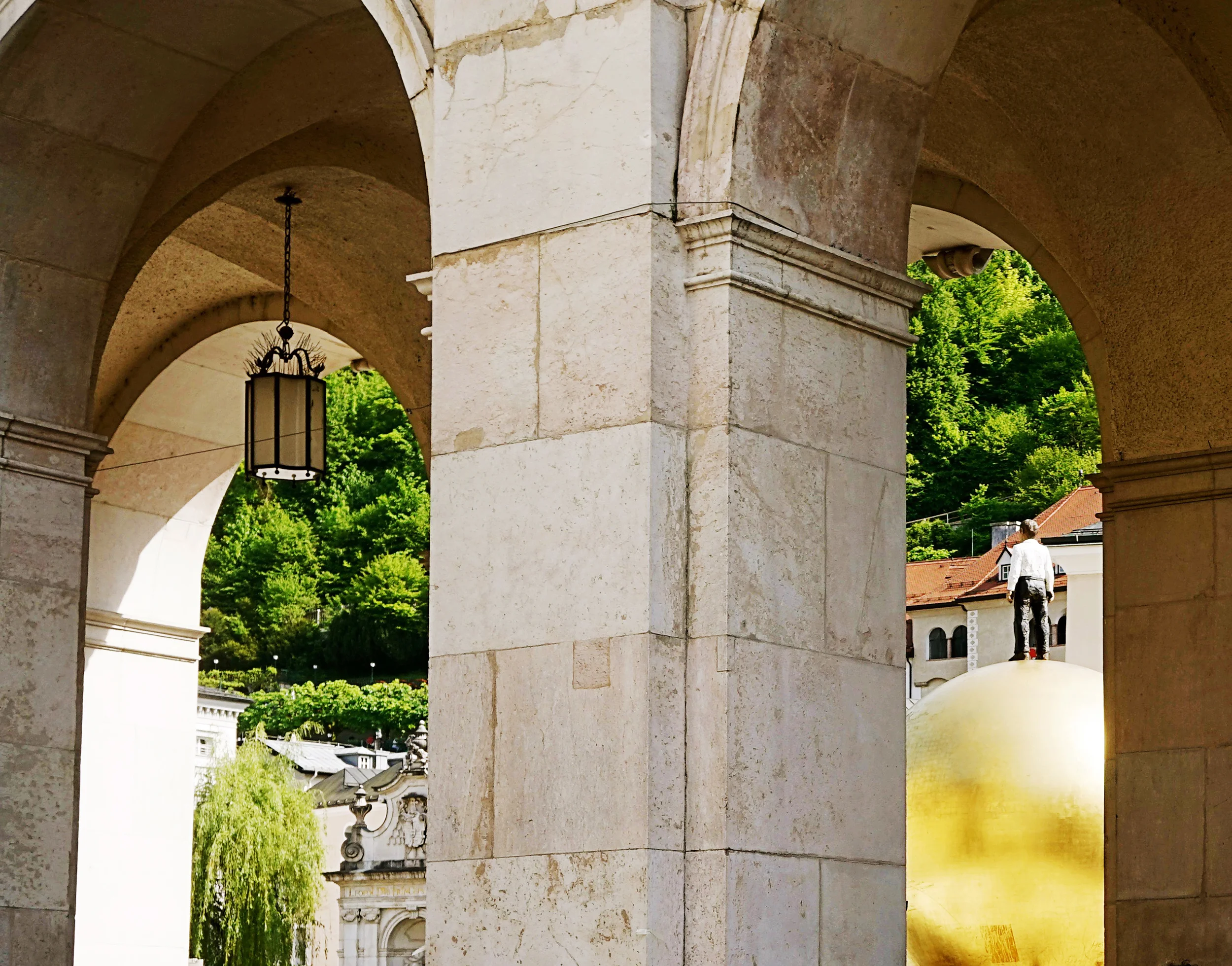 Column and Sphere