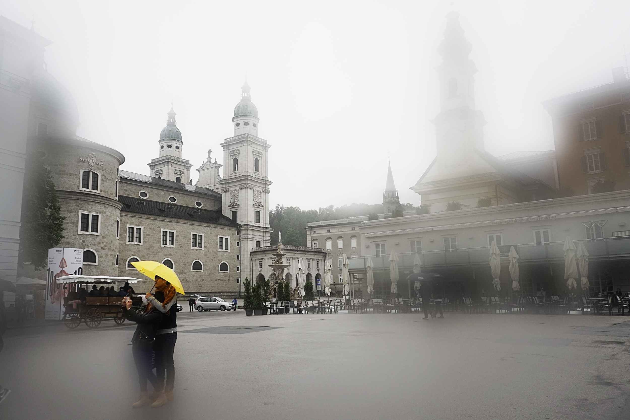 The Square in Yellow and Grey