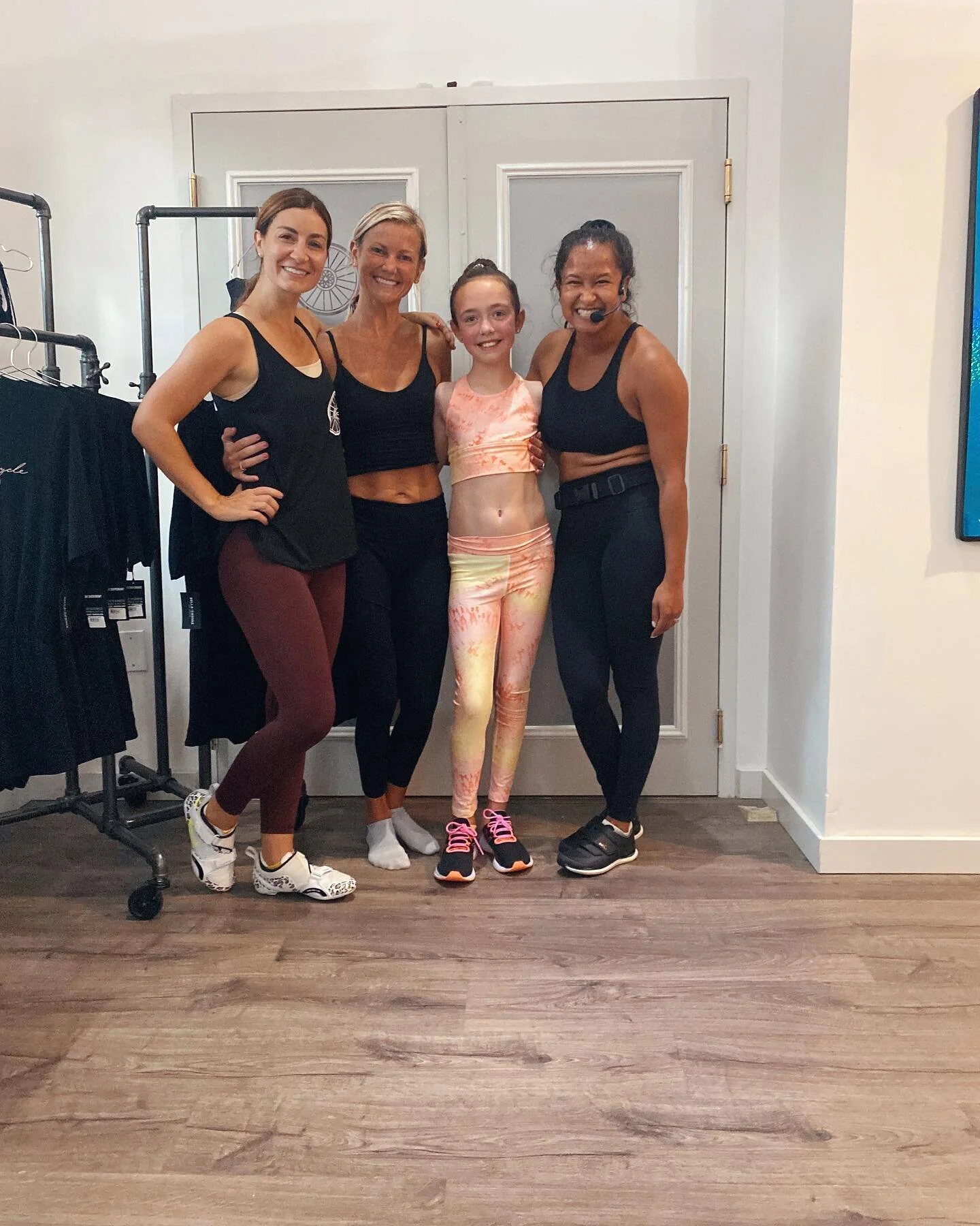 The studio is for you to enjoy with friends and with family 🙌

What&rsquo;s better than sweating it out with the people you keep the closest? 💙 All levels of fitness welcome to our space. Start where you are. We ride with the lights low so you can 