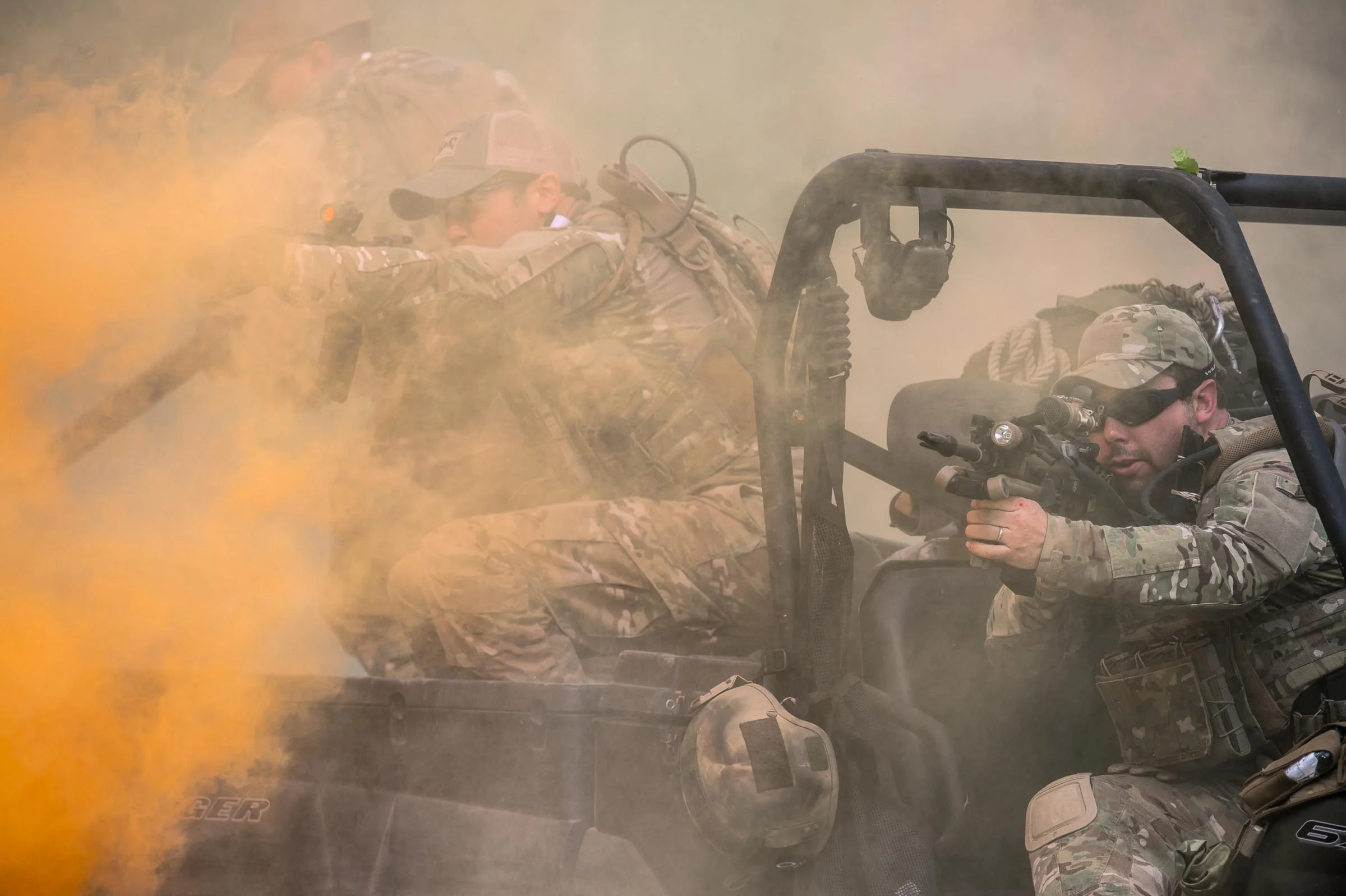Tactical training with Sport Ear. © Tony Bynum 