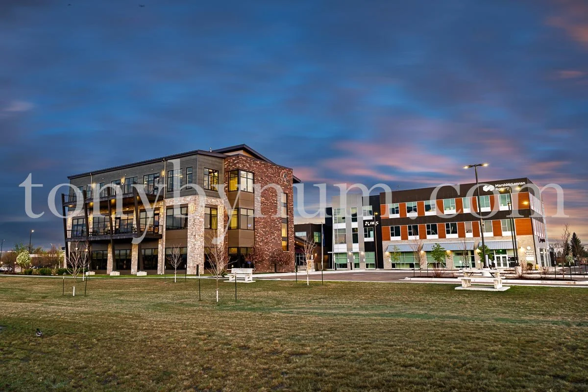 Marsh McLennan Agency  
 Office space for insurance, risk, and employee benefits services  
Look: Clean, professional storefront or office entry with clear signage, large windows, and a straightforward, business‑like façade. Interiors are typically b