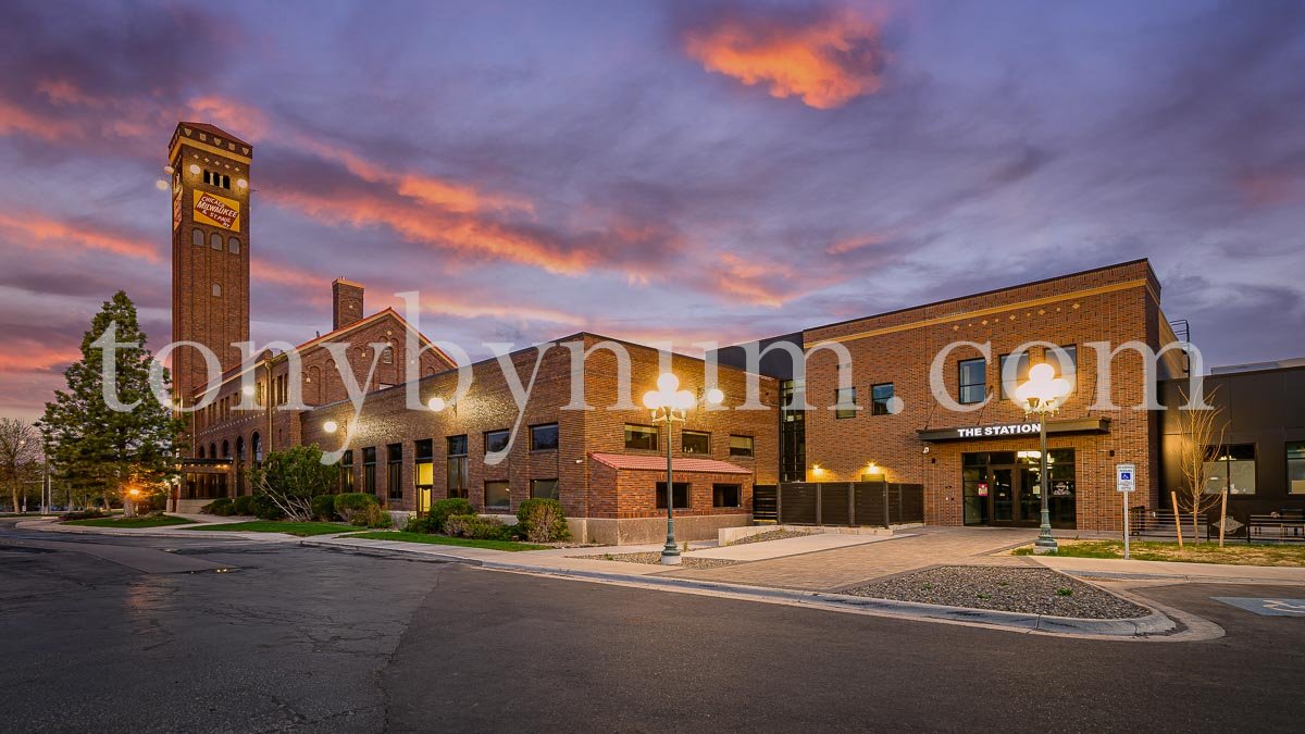 The historic Milwaukee Station is one of Great Falls’ landmark railroad buildings.  
It was built in the early 1900s by the Chicago, Milwaukee & St. Paul Railway, during the period when Great Falls was growing as a regional transportation and industr