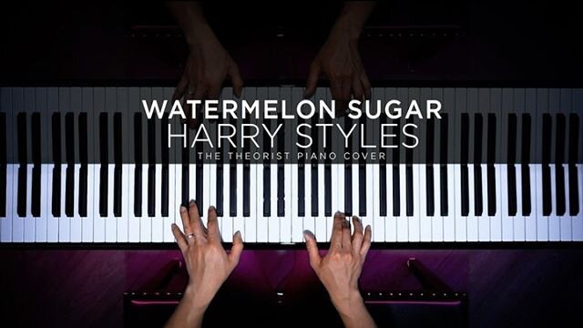 This is one of my favourite songs from @harrystyles and has such a Summer poolside vibe to it. I really had fun arranging it and spent a bit more time adding some details to the arrangement. In &ldquo;Watermelon Sugar&rdquo;, Harry recalls a summer p