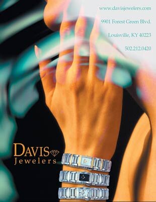 ROP magazine ad for Davis Jewelers