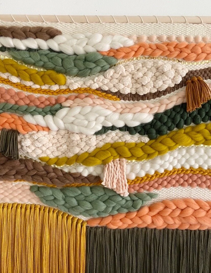 Forest Abstract Weaving — sunwoven