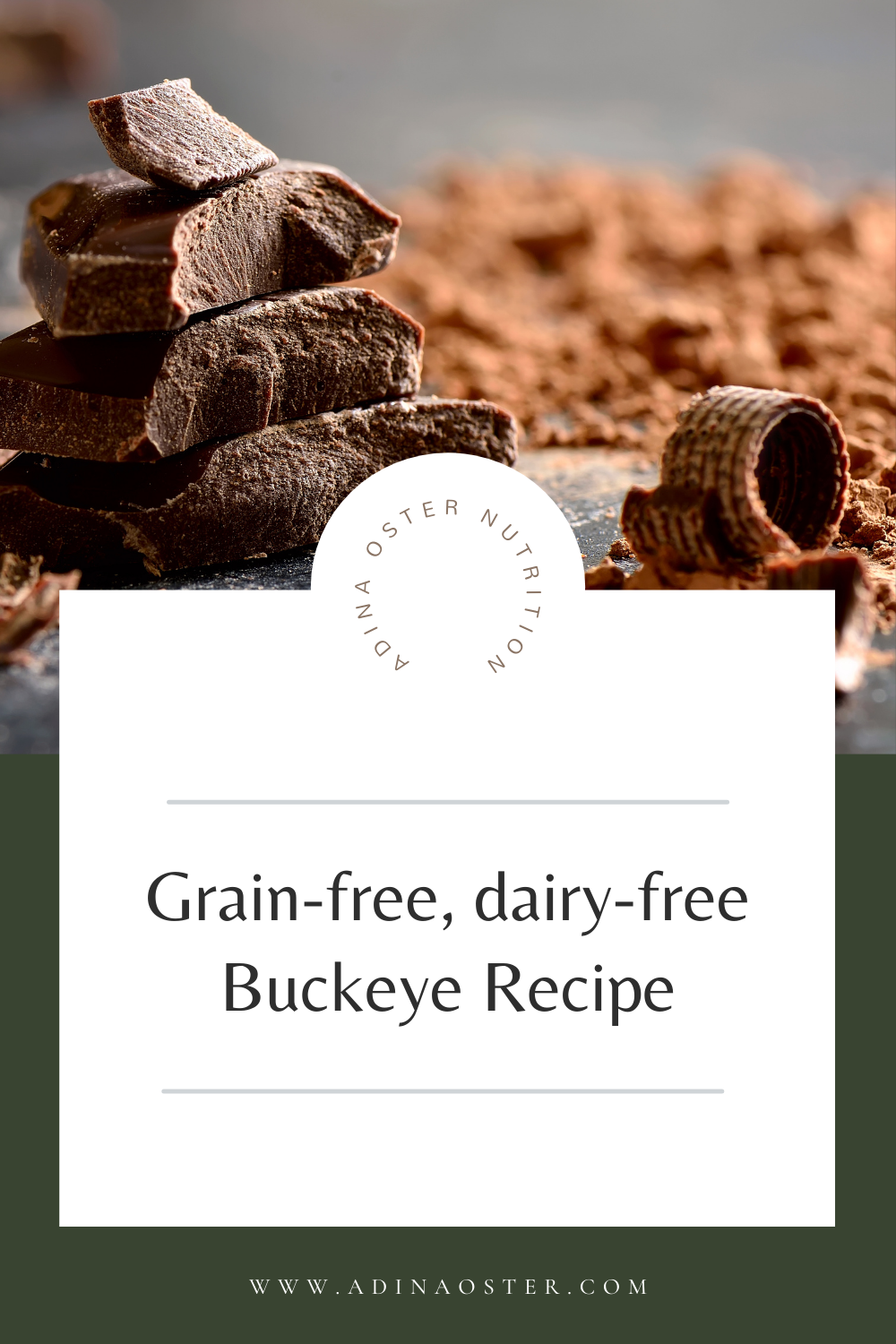 Buckeyes Recipe (Grain free + Dairy Free + Refined Sugar Free)