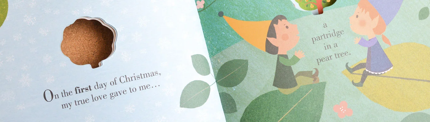 You can buy The Twelve Days of Christmas from Smallprint books, our favourite online book shop