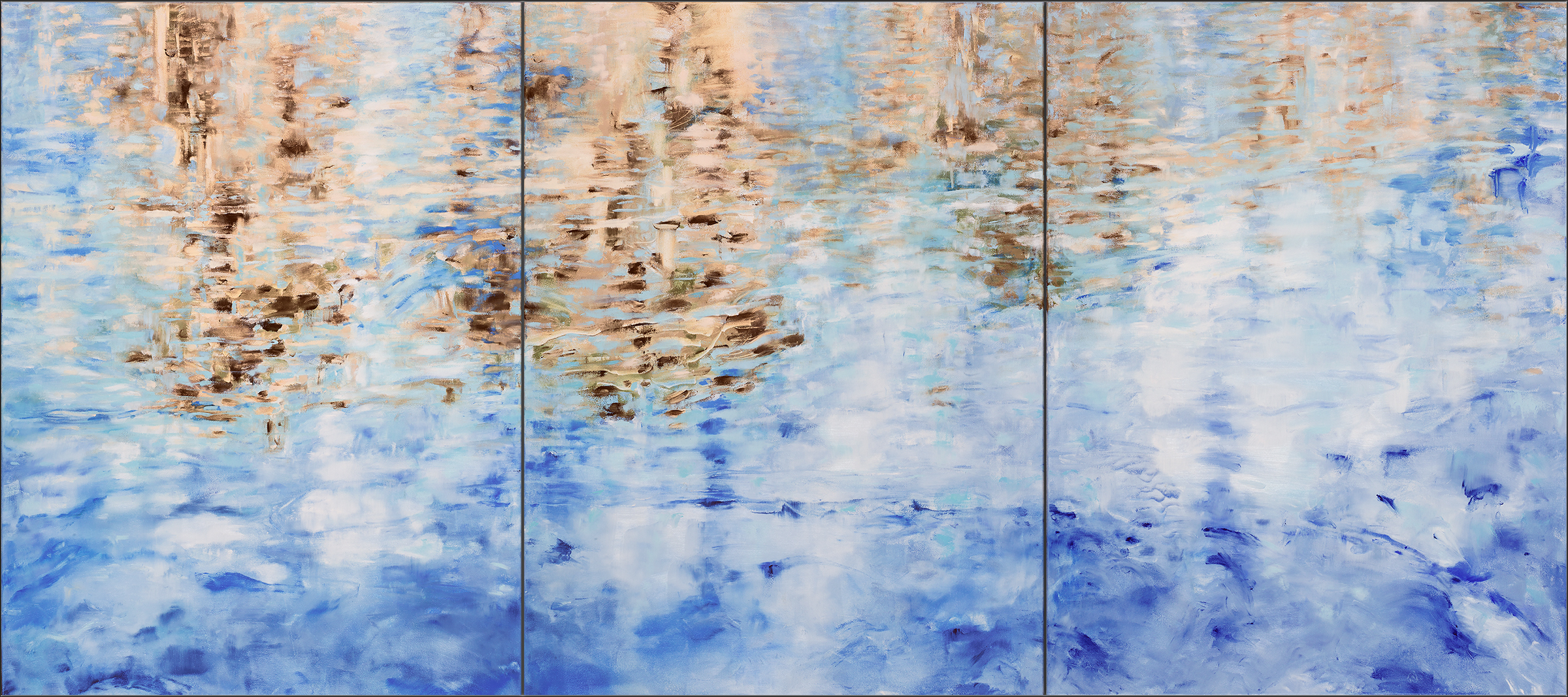 Alameda CRAB COVE 10, 11, 12 - Triptych