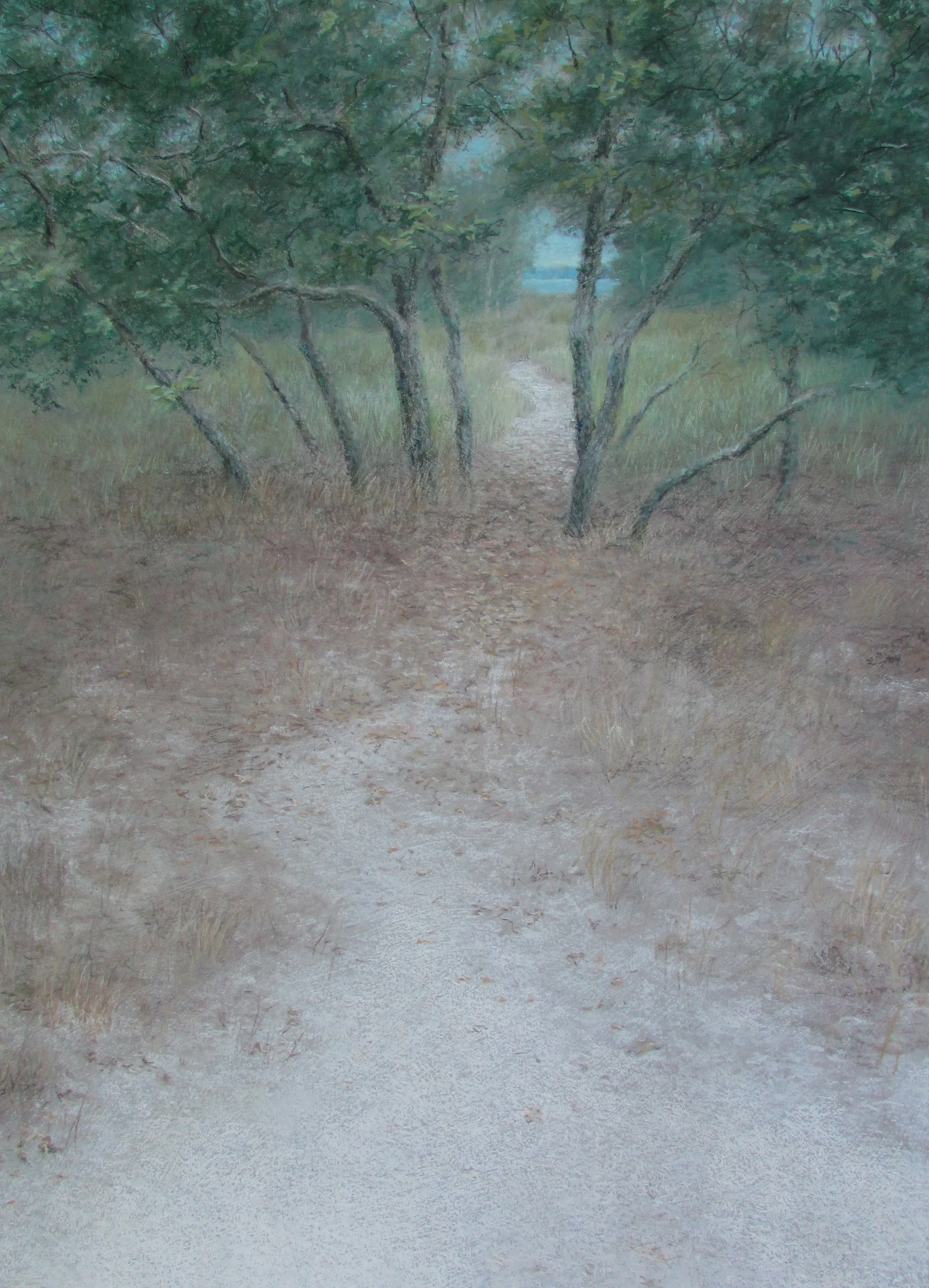 "To" pastel 28 x 20 inches