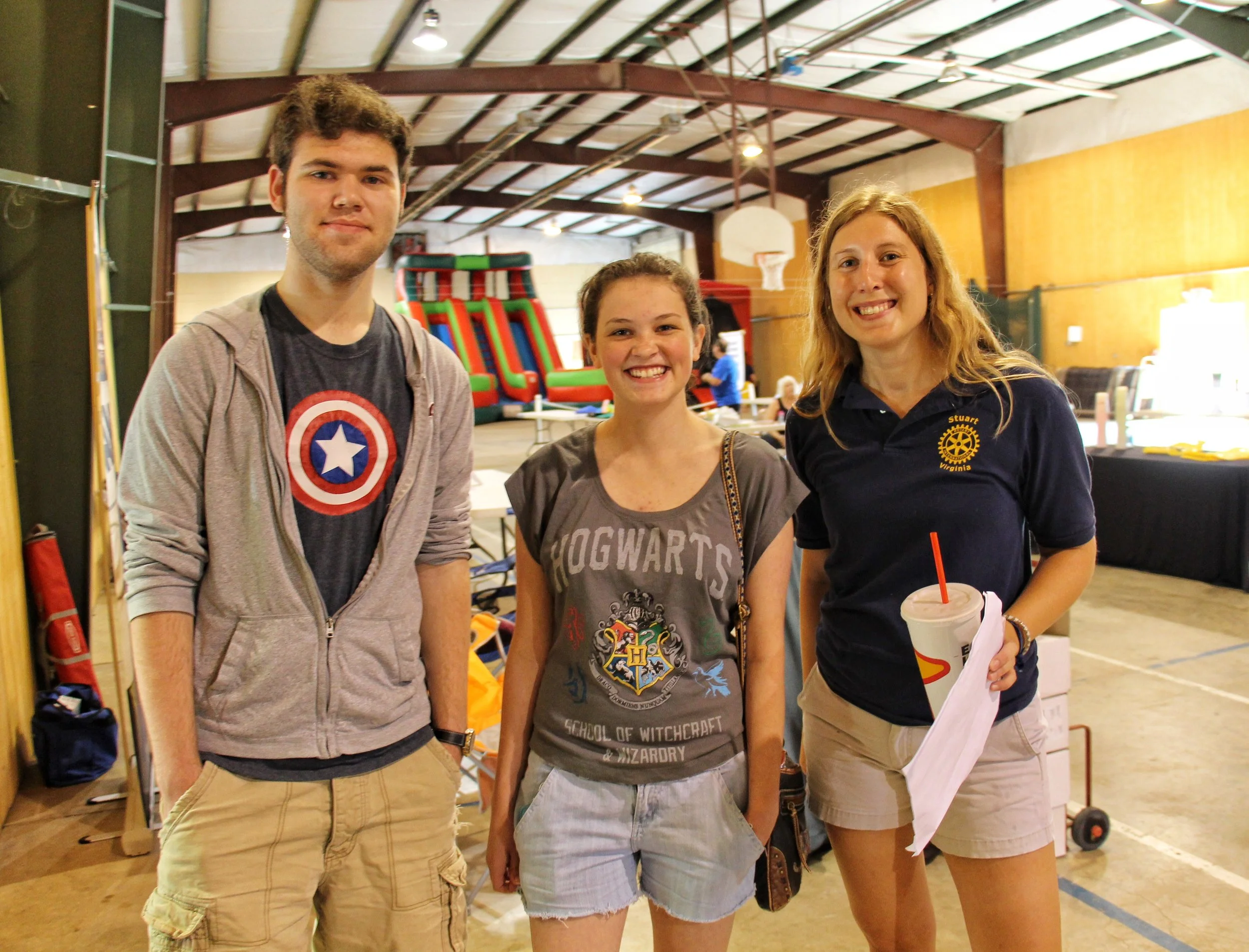 Weekend Food Packs Packing With PCHS Interact
